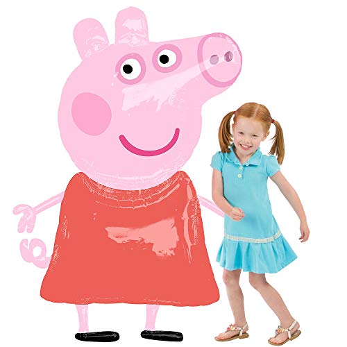 (PKT) AWK: Peppa Pig Airwalker Balloon von amscan