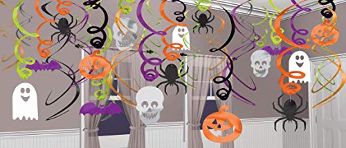 Halloween Hanging Swirls Decorations /30 von amscan