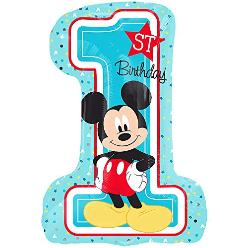 S/Shape:Mickey 1st Birthday von amscan