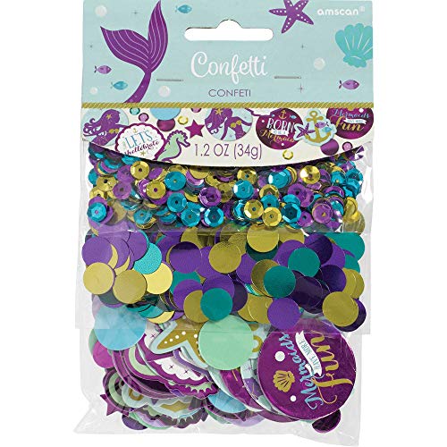 Mermaid Wishes Confetti 34g von amscan