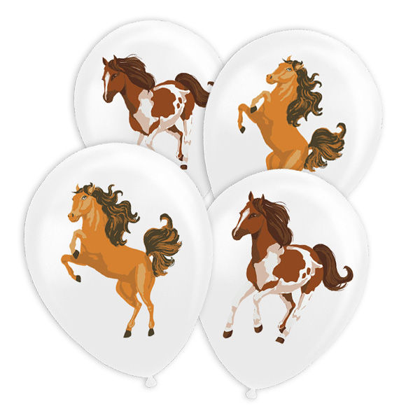 6 Luftballons "Beautiful Horses", Ø 27,5cm 6 Luftballons "Beautiful Horses", Ø 27,5cm von Amscan