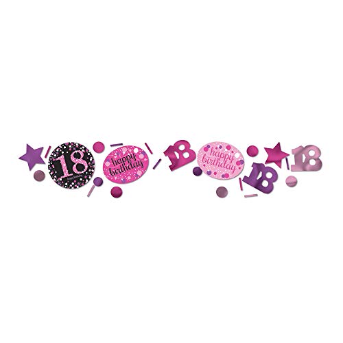 Amscan 9900578 - Konfetti 18 Sparkling Celebration, Folie/Papier, 34 g, Streudeko, Tischdekoration, Geburtstag, Happy Birthday Amscan 9900578 - Konfetti 18 Sparkling Celebration, Folie/Papier, 34 g, Streudeko, Tischdekoration, Geburtstag, Happy Birthday von amscan