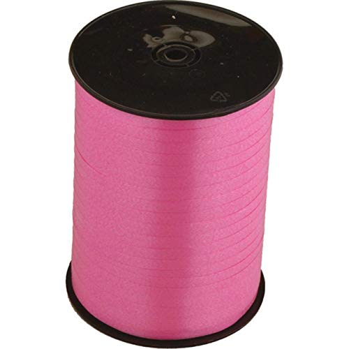 BALLOON RIBBON:500mx5mm azalea von amscan