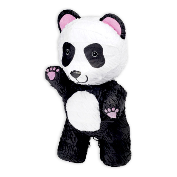 Panda-Pinata aus Pappe, 43cm x 26cm x 24cm von Amscan