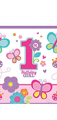 Tischdecke * 1. BIRTHDAY GIRL * für den ersten Geburtstag // Sweet Mädchen erster Kindergeburtstag Deko Tischdecke * 1. BIRTHDAY GIRL * für den ersten Geburtstag // Sweet Mädchen erster Kindergeburtstag Deko von amscan