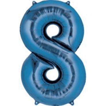 amscan Folienballon XXL Zahl 8 - blau. amscan Folienballon XXL Zahl 8 - blau. von Amscan