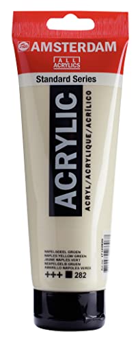 Amsterdam Standard Series Acrylfarbe Tube 250 ml Neapelgelb Grün 282 (17122820) von Amsterdam