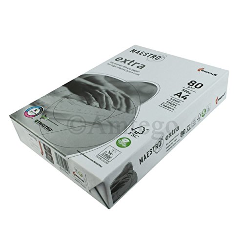 Mondi Kopierpapier Maestro Extra A4 80g/m² 500 Blatt Mondi Kopierpapier Maestro Extra A4 80g/m² 500 Blatt von Amtego
