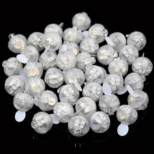 100 Stück Ballonlichter Mini, Mini LED Lichter Luftballons, Led Luftballoon Party Kaltes Weiß Licht, Runde Ballon Licht, Leuchtende Luftballons für Geburtstag Hochzeit Weihnachten Karneval Neujahr 100 Stück Ballonlichter Mini, Mini LED Lichter Luftballons, Led Luftballoon Party Kaltes Weiß Licht, Runde Ballon Licht, Leuchtende Luftballons für Geburtstag Hochzeit Weihnachten Karneval Neujahr von Amusingtao