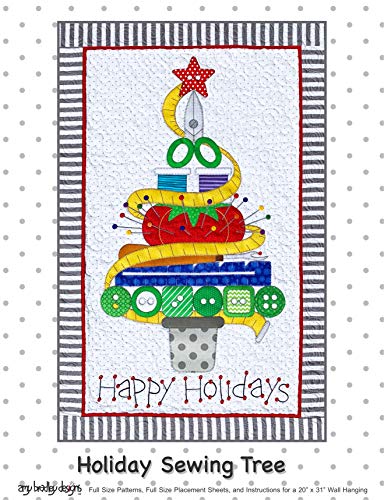 Amy Bradley Designs ABD290 Pattern Holiday Sewing Tree Quilt Muster von Amy Bradley Designs