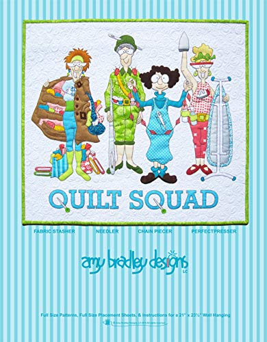 Amy Bradley Designs Squad Quilt Muster, blau, 14 x 21,6 cm Amy Bradley Designs Squad Quilt Muster, blau, 14 x 21,6 cm von Amy Bradley Designs