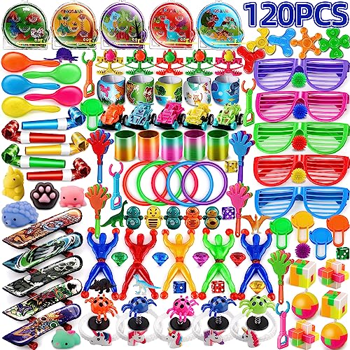 AmyBenton Kindergeburtstag Mitgebsel Set, Kleinspielzeug für Pinata Füllung, Give Aways Kindergeburtstag, Goodie Bag Kindergeburtstag, Gastgeschenk Kindergeburtstag Mädchen Jung 120 Stück AmyBenton Kindergeburtstag Mitgebsel Set, Kleinspielzeug für Pinata Füllung, Give Aways Kindergeburtstag, Goodie Bag Kindergeburtstag, Gastgeschenk Kindergeburtstag Mädchen Jung 120 Stück von Amy & Benton