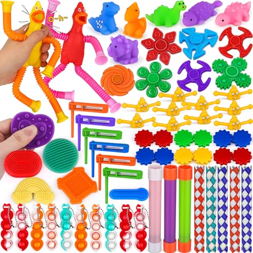 AmyBenton Fidget Toys für Kinder Partygeschenke Mitgebsel Kindergeburtstag Gastgeschenke, Anti Stress Spielzeug für Autisten und ADHS,Kleine Geburtstag Mitgebsel Kinder AmyBenton Fidget Toys für Kinder Partygeschenke Mitgebsel Kindergeburtstag Gastgeschenke, Anti Stress Spielzeug für Autisten und ADHS,Kleine Geburtstag Mitgebsel Kinder von Amy & Benton