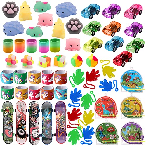 AmyBenton Mitgebsel Mitbringsel Kindergeburtstag Gastgeschenke Set Mädchen Junge 61 Stück, Kinder Kleinspielzeug für Pinata Füllung, Schülerbelohnung, Goodie Bag Füllstoffe, Party Give Aways AmyBenton Mitgebsel Mitbringsel Kindergeburtstag Gastgeschenke Set Mädchen Junge 61 Stück, Kinder Kleinspielzeug für Pinata Füllung, Schülerbelohnung, Goodie Bag Füllstoffe, Party Give Aways von Amy & Benton