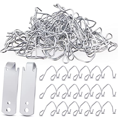 102 Stück T-Pfostendraht-Clips, Zaundraht, Twister für T-Pfostenklammern, verzinkter Stahl, Zaundraht, Spannwerkzeug zur Befestigung von Zaun, Drahtclip, Garten, Bauernhof, Autobahn, Sportzäune 102 Stück T-Pfostendraht-Clips, Zaundraht, Twister für T-Pfostenklammern, verzinkter Stahl, Zaundraht, Spannwerkzeug zur Befestigung von Zaun, Drahtclip, Garten, Bauernhof, Autobahn, Sportzäune von Amylove
