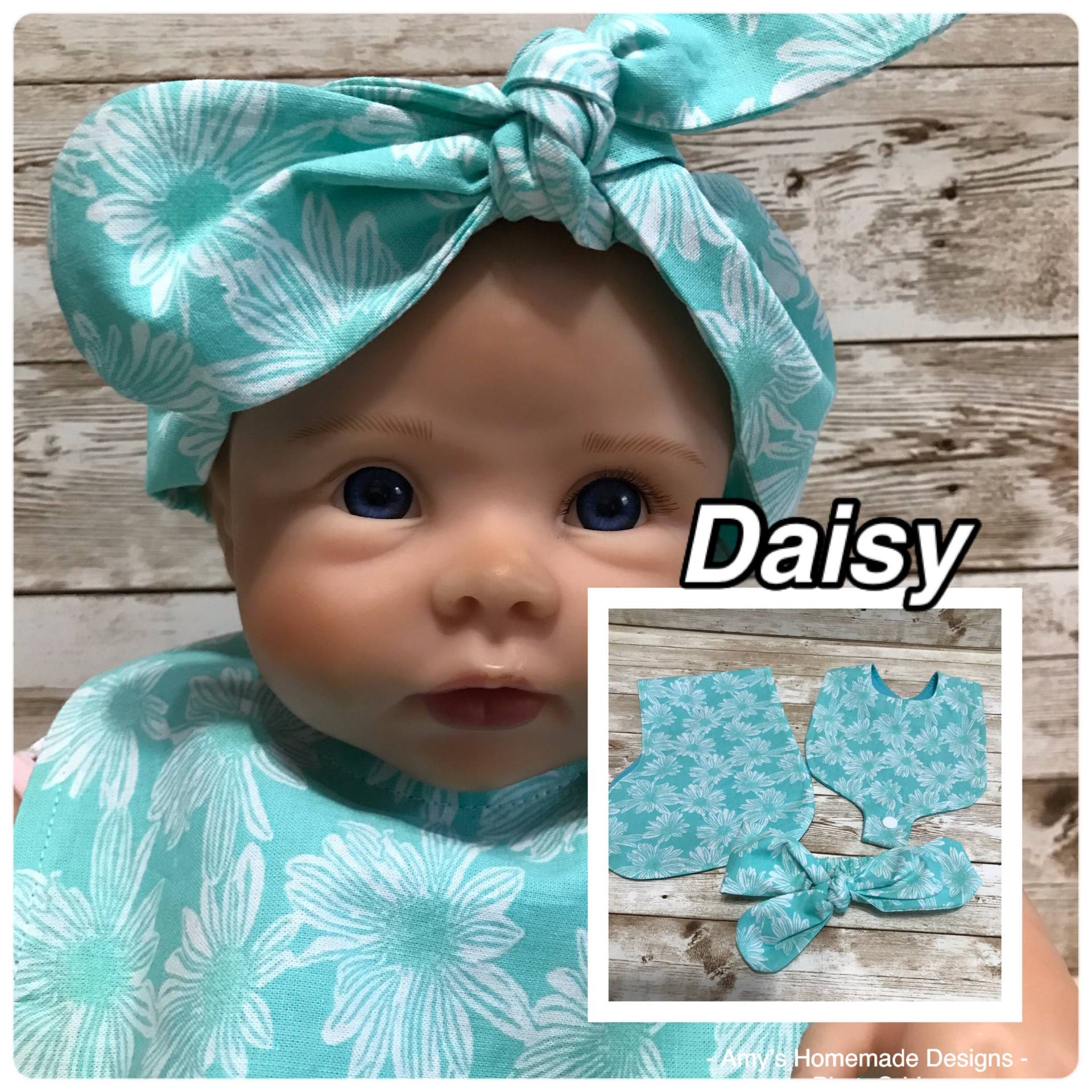 Baby Girl Geschenk-Sets, Babypartygeschenk, Binky Lätzchen, Spucktuch, Und Stirnband von AmysHomemadeDesigns