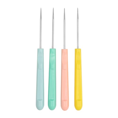4 Stück Tortendekorationsnadel, Edelstahl Zucker Rührnadel Torten Dekoration Nadel Keks Scriber Nadeln Anreiß Nadel Modellierwerkzeug DIY Backwerkzeug Set für Kekse Kuchen Fondant 4 Stück Tortendekorationsnadel, Edelstahl Zucker Rührnadel Torten Dekoration Nadel Keks Scriber Nadeln Anreiß Nadel Modellierwerkzeug DIY Backwerkzeug Set für Kekse Kuchen Fondant von AnaTI