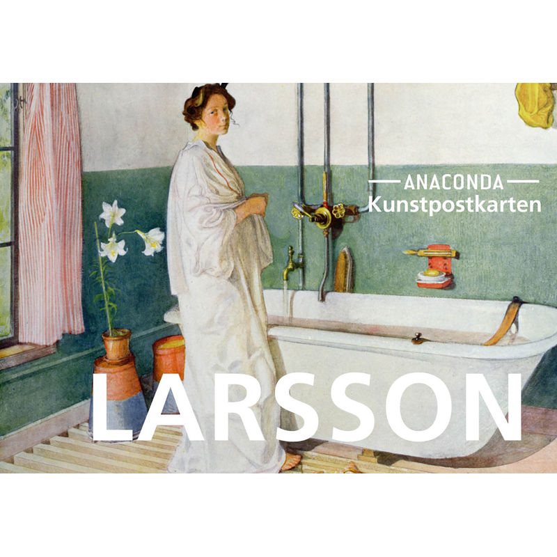 Postkarten-Set Carl Larsson, Kartoniert (TB) von Anaconda