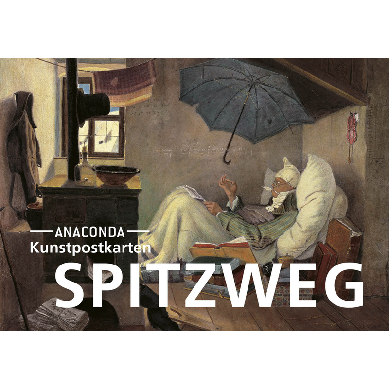 Postkarten-Set Carl Spitzweg, Kartoniert (TB) von Anaconda