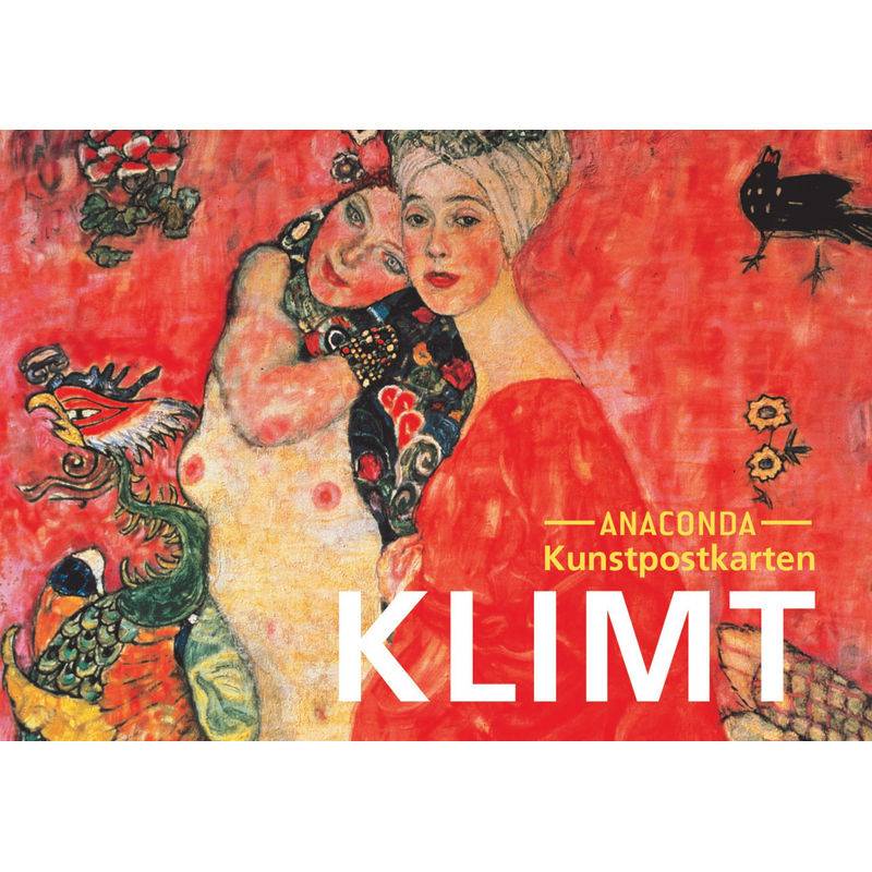 Postkarten-Set Gustav Klimt, Kartoniert (TB) von Anaconda