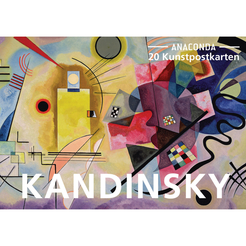 Postkarten-Set Wassily Kandinsky, Kartoniert (TB) von Anaconda