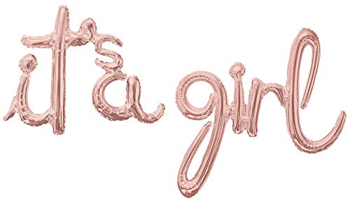 Amscan 3916311 - Folienballon It´s a Girl, rosa, Mädchen, Baby-Party, Dekoration, Geburt Amscan 3916311 - Folienballon It´s a Girl, rosa, Mädchen, Baby-Party, Dekoration, Geburt von Anagram