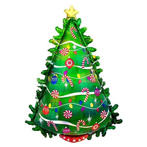 26In Christmas Tree Supershape Foil Balloon 26In Christmas Tree Supershape Foil Balloon von amscan