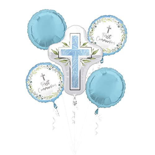 Anagram 5 x blaue Kommunion-Ballons für Kinder Anagram 5 x blaue Kommunion-Ballons für Kinder von Anagram