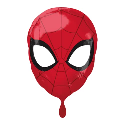 Anagram 3466901 - Folienballon Juniorshape - Spiderman - Juniorshape - ca. 43 cm / 17" von Anagram