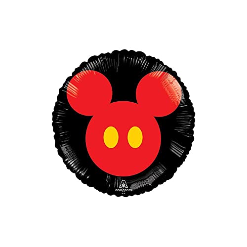 Anagram Palloncino Tondo Sagoma Topolino - Mickey Rosso e Nero Standardshape 18-46cm. 1pz Anagram Palloncino Tondo Sagoma Topolino - Mickey Rosso e Nero Standardshape 18-46cm. 1pz von Anagram