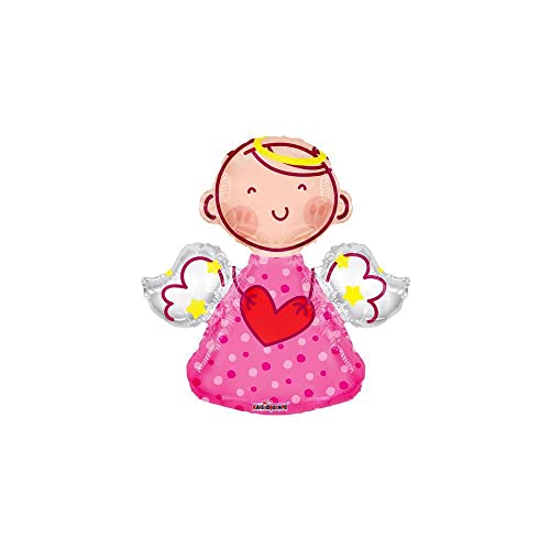 Palloncini Kaleidoscope Sagoma Angioletto Rosa Minishape 14-35cm. 5pz Palloncini Kaleidoscope Sagoma Angioletto Rosa Minishape 14-35cm. 5pz von Anagram