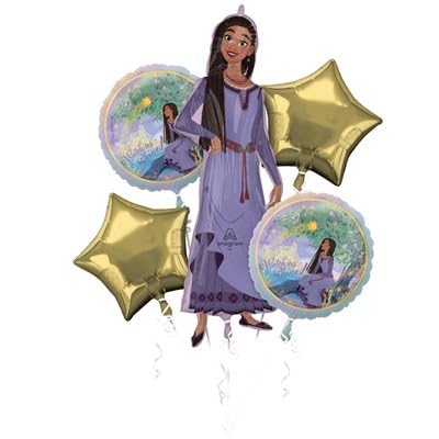 Wish Theme Party Supplies Bundle - 5 Superior Float Balloons with Self Sealing Valves Perfect for Unisex Birthday Celebrations - Create Magical Decorations Effortlessly! Wish Theme Party Supplies Bundle - 5 Superior Float Balloons with Self Sealing Valves Perfect for Unisex Birthday Celebrations - Create Magical Decorations Effortlessly! von Anagram