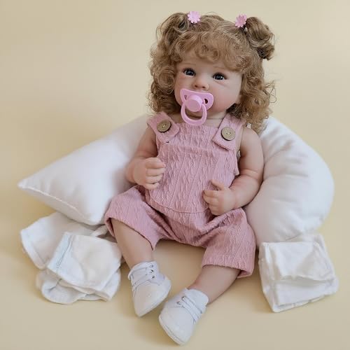 Anano 45 cm Reborn Baby Vollsilikon Lebensechte Babypuppen Mädchen - wasserdichte Vollsilikon Newborn Baby Puppe Mit Kleidung Und Schuhen, Ideal Für Weihnachten & Geburtstage Anano 45 cm Reborn Baby Vollsilikon Lebensechte Babypuppen Mädchen - wasserdichte Vollsilikon Newborn Baby Puppe Mit Kleidung Und Schuhen, Ideal Für Weihnachten & Geburtstage von Anano