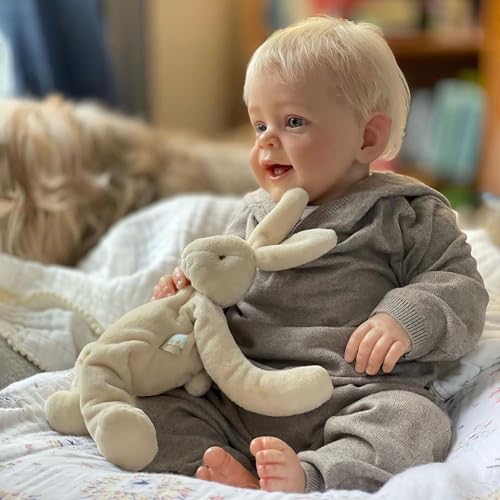Anano Lebensechte Babypuppen Reborn Baby Mädchen Toddler, 45cm Realistische Newborn Baby Puppe, Niedliche e Silikon Babypuppe Mit Kleidung Für Kinder Anano Lebensechte Babypuppen Reborn Baby Mädchen Toddler, 45cm Realistische Newborn Baby Puppe, Niedliche e Silikon Babypuppe Mit Kleidung Für Kinder von Anano