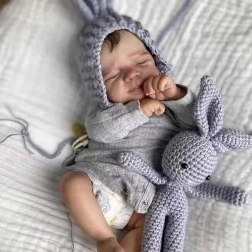 Anano Lifelike Puppen Reborn Baby Pascale 18 Inch Weiches Tuch Körper Realistische Schlafpuppe Mit Kleidung Geschenk Reborn Puppe Set Für Kinder Alter 3+ Anano Lifelike Puppen Reborn Baby Pascale 18 Inch Weiches Tuch Körper Realistische Schlafpuppe Mit Kleidung Geschenk Reborn Puppe Set Für Kinder Alter 3+ von Anano