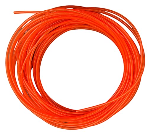 Anawakia Antriebsriemen PU, Keilriemen aus Polyurethan, rund, PU, schweißbar (rot, 3 mm x 10 m) von Anawakia