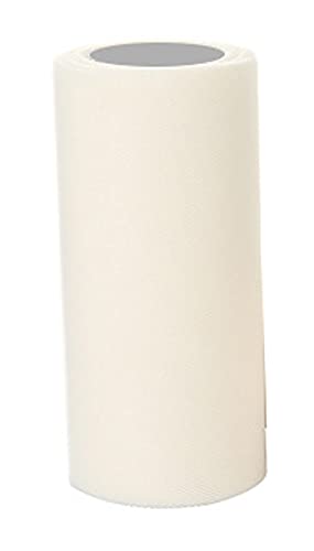 Anawakia Tüll RolleTüllband Tüll Dekostoff Tischband Dekoband Tüllnetz für Kleidung Deko Hochzeit Party (Beige) von Anawakia