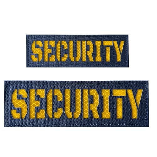 Reflektierender Sicherheits-Patch, lasergeschnitten, mit Rückwand und Klettverschluss, Größe S und L, Blau-Gelb, 2 Stück Reflektierender Sicherheits-Patch, lasergeschnitten, mit Rückwand und Klettverschluss, Größe S und L, Blau-Gelb, 2 Stück von Ancana