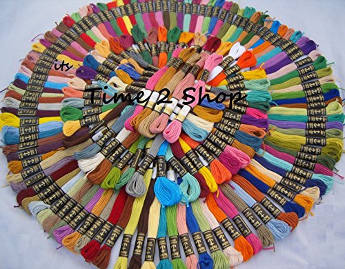 Anchor Stickgarn aus Baumwolle, 175 Stück von Anchor Skeins