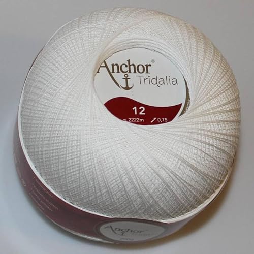 Anchor Tridalia TRIDALIA de Coats Fabra 12-07901 Farbe 12 weiß Anchor Tridalia TRIDALIA de Coats Fabra 12-07901 Farbe 12 weiß von Anchor Tridalia