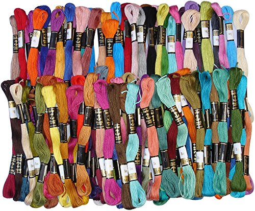 100 Anchor Solid Stitch Sewing Skeins Cotton Embroidery Thread Floss 100 shades by ANCHOR 100 Anchor Solid Stitch Sewing Skeins Cotton Embroidery Thread Floss 100 shades by ANCHOR von Anchor