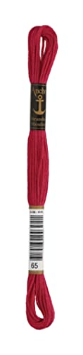 Anchor 232619 4635000-00065 Stickgarne, 100% Baumwolle, 65, 8m, 3 Gramm Anchor 232619 4635000-00065 Stickgarne, 100% Baumwolle, 65, 8m, 3 Gramm von Anchor Maia