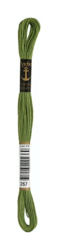 Anchor 232950 4635000-00267 Stickgarn, Baumwolle, wachholder hell, 3 gramm Anchor 232950 4635000-00267 Stickgarn, Baumwolle, wachholder hell, 3 gramm von Anchor