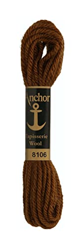 Anchor 4238000-08106 Stickgarne, 100% Wolle, 8106, 10m, 7 Gramm von Anchor