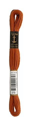 Anchor 4335000-00370 Stickgarne, 100% Baumwolle, krokant, 10m, 5 Gramm Anchor 4335000-00370 Stickgarne, 100% Baumwolle, krokant, 10m, 5 Gramm von Anchor