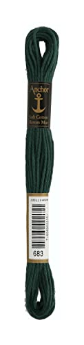 Anchor 4335000-00683 Stickgarne, 100% Baumwolle, tanne, 10m, 5 Gramm Anchor 4335000-00683 Stickgarne, 100% Baumwolle, tanne, 10m, 5 Gramm von Anchor