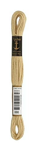 Anchor 4335000-00886 Stickgarne, 100% Baumwolle, sisal, 10m, 5 Gramm Anchor 4335000-00886 Stickgarne, 100% Baumwolle, sisal, 10m, 5 Gramm von Anchor
