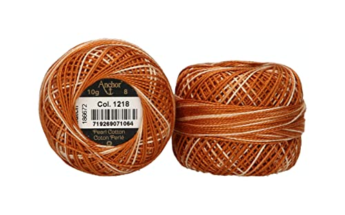 Anchor Perlgarn 8, 4591008-01218, Farbe:1218, Stickgarne von Anchor