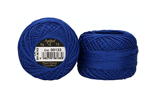 Anchor 4596012-00133 Stickgarne, 100% Baumwolle, 133, Stärke 12, 56m, 9 Gramm Anchor 4596012-00133 Stickgarne, 100% Baumwolle, 133, Stärke 12, 56m, 9 Gramm von Anchor