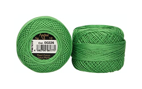 Anchor 4596012-00226 Stickgarne, 100% Baumwolle, 226, Stärke 12, 56m, 9 Gramm Anchor 4596012-00226 Stickgarne, 100% Baumwolle, 226, Stärke 12, 56m, 9 Gramm von MEZ